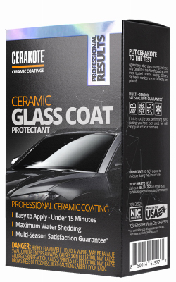 Water-Repellent & Protectant Kit, for Glass & Windshields, 4 Wipes