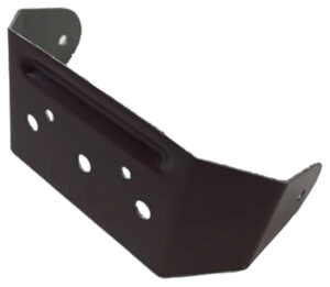 Downspout Hanger Aluminum Clip, Brown, 3 In.