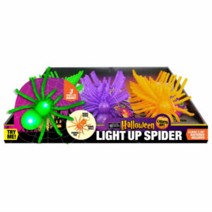 Halloween Light Up Spider, Assorted