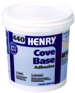 440 Cove Base Adhesive, 1-Qt.