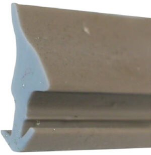 Vinyl Glazing Spline, Gray, .160 x .445 In. x 200 Ft.