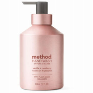 Premium Gel Hand Wash, Vanilla & Raspberry, 12-oz.