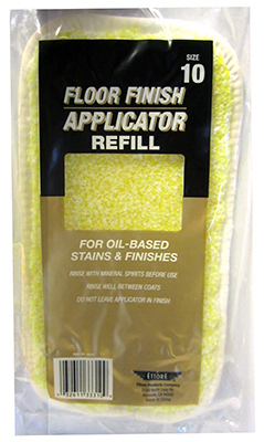 Oil-Base Floor Finish Applicator Refill, 10 In.