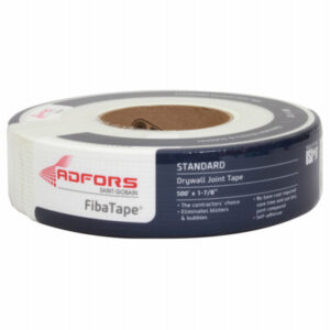 FibaTape Drywall Joint Tape, Fiberglass, White, 1-7/8-In. x 500-Ft.