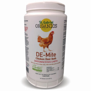 DE-Mite Organic Mite & Insect Control for Poultry, 20-oz.