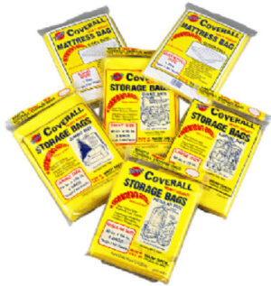 Mattress Storage Bag, King, Clear Plastic, 86 x 92-In.