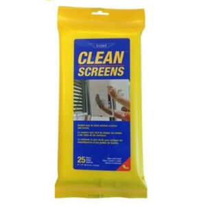 Clean Screens Towelettes, 8 x 10 In., 25-Pk.