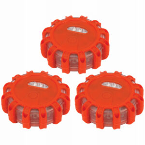 LED Safety Road Flares, 3-Pk.