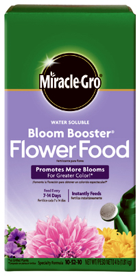 Water Soluble Bloom Booster Flower Food, 4 Lbs.