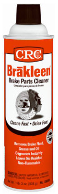 Brakleen Brake Parts Cleaner, 19 oz.