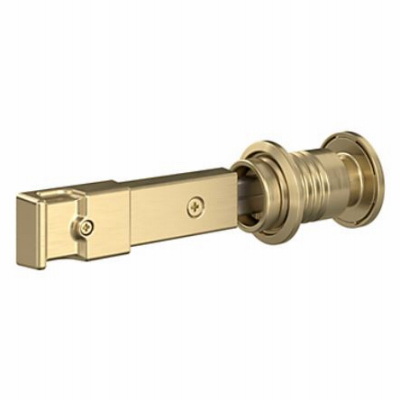 Barn Door Lock for Interior Sliding Barn Door, Brushed Gold