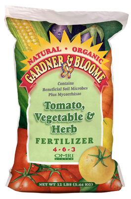 Tomato & Vegetable Fertilizer, 4-6-3 Formula, 12 Lbs.