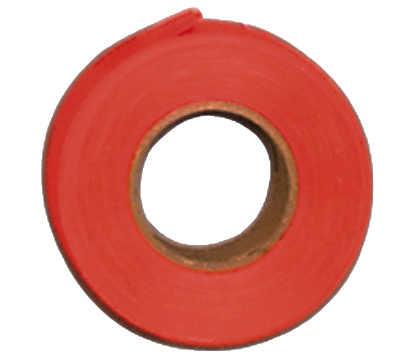 Flagging Tape, Fluorescent Orange, 1 In. x 150 Ft.
