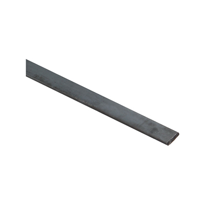 Plain Steel Solid Flat Bar, 1-1/4 x 48 x 1/8 In.