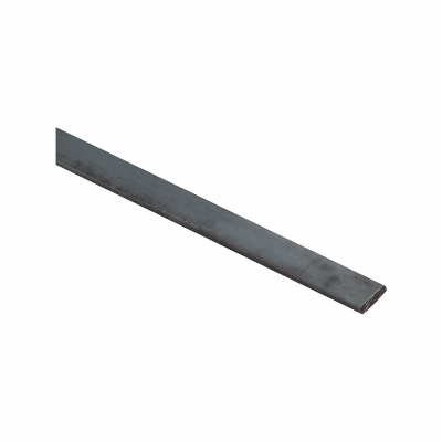 Plain Steel Solid Flat Bar, 1-1/2 x 72 x 1/8 In.