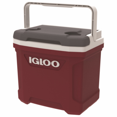 Latitude 16 Cooler, Industrial Red/ Meteorite Coole, 16 Qt,