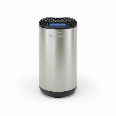 Patio Shield Mosquito Repeller, Brushed Nickel Metal