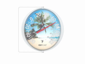 Beach Thermometer, 5.5 In. Dial