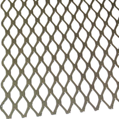 Diamond Metal Sheet, 18 Gauge, 1/2 x 24 x 24 In.