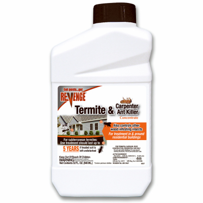 Revenge Termite & Carpenter Ant Killer Outdoor Perimeter Treatment, 5-Year Protection, 32 oz. Concentrate