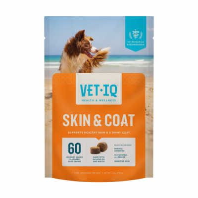 Skin & Coat Soft Chews Supplement for Dogs, 60-Ct.