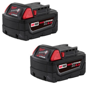 M18 18-Volt RedLithium XC 3.0 Ah High Capacity Battery, 2-Pk.