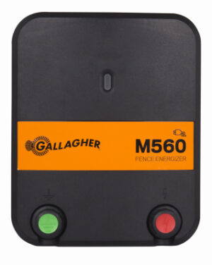 Electric Fence Charger, M560, 5.6 Joules, 110-Volt