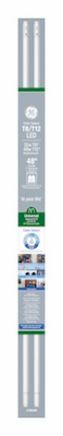 LED Tube Light Bulbs, Linear Type A, T8 or T12, Medium Bi-Pin, Color Select, 15 Watt, 48 In., 2-Pk.