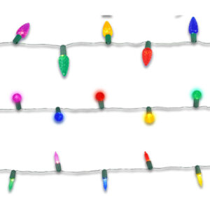 30-Light Christmas String Micro Light Set, Warm White, Battery Operated