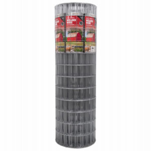 Galvanized Welded Wire Mesh Fence, 12.5-Gauge, 6 x 100-Ft
