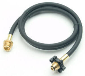 Gas Adapter Hose for Propane Heaters, 5-Ft.
