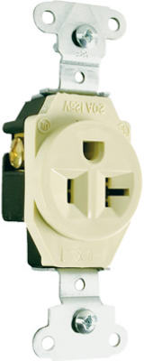 Pass & Seymour 20A Heavy-Duty Single Outlet