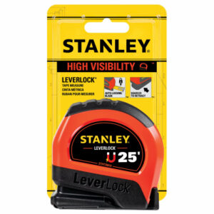 Hi Vis Tape Measure, Magnetic Tip, 25 Ft.
